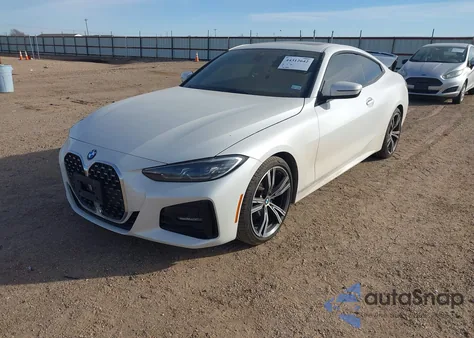 2022 BMW 430I z USA, uszkodzony, nr VIN WBA53AP05NCH80317